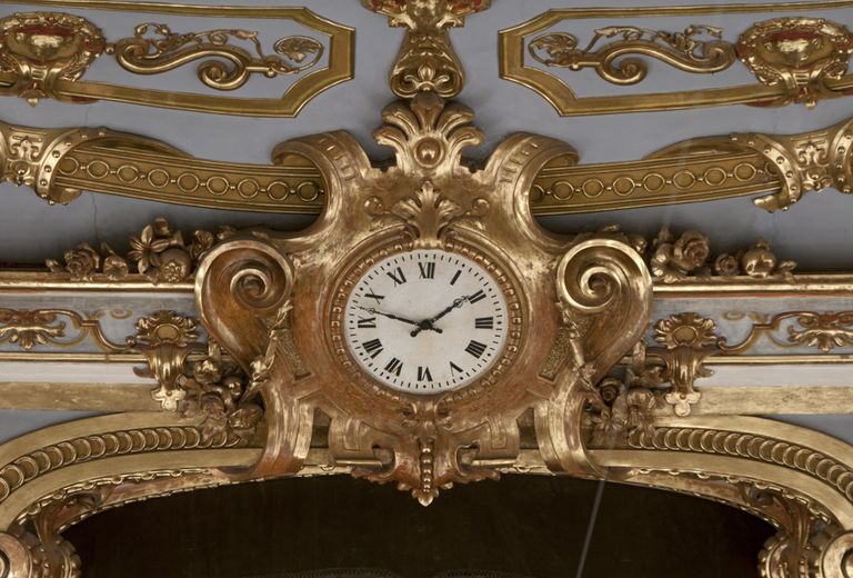 Piacenza, Teatro Municipale, particolari della decorazione (foto Andrea Scardova, IBC) 2016